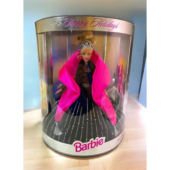 Barbie Happy Holidays 1998 Fashion Doll Collector Edition w/Box Error 20200 NEW - Picture 1 of 11
